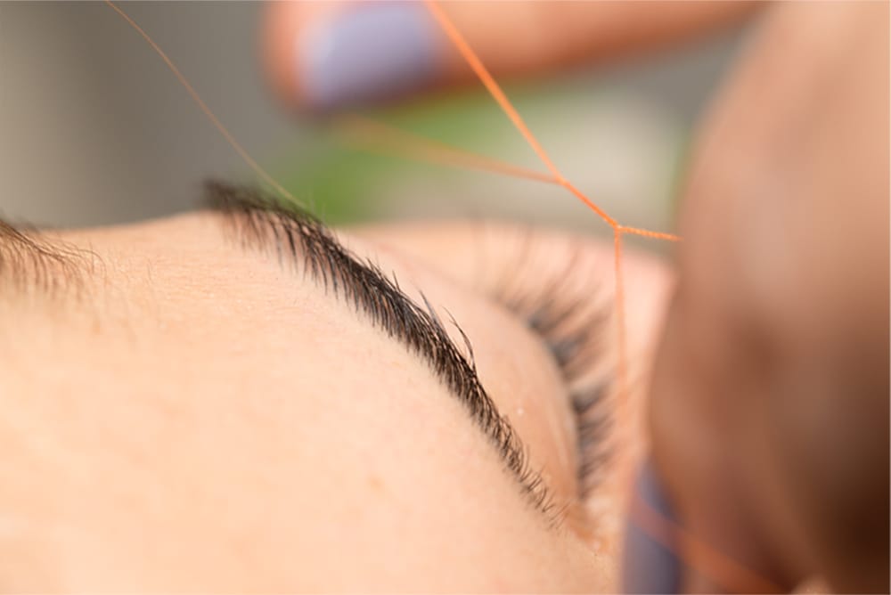 Eyebrow Threading